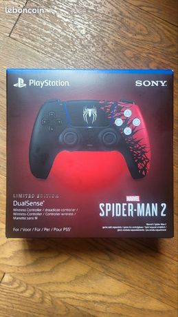 Manette Dualsense Ps5 Limited Edition SpiderMan 2 – Le Particulier