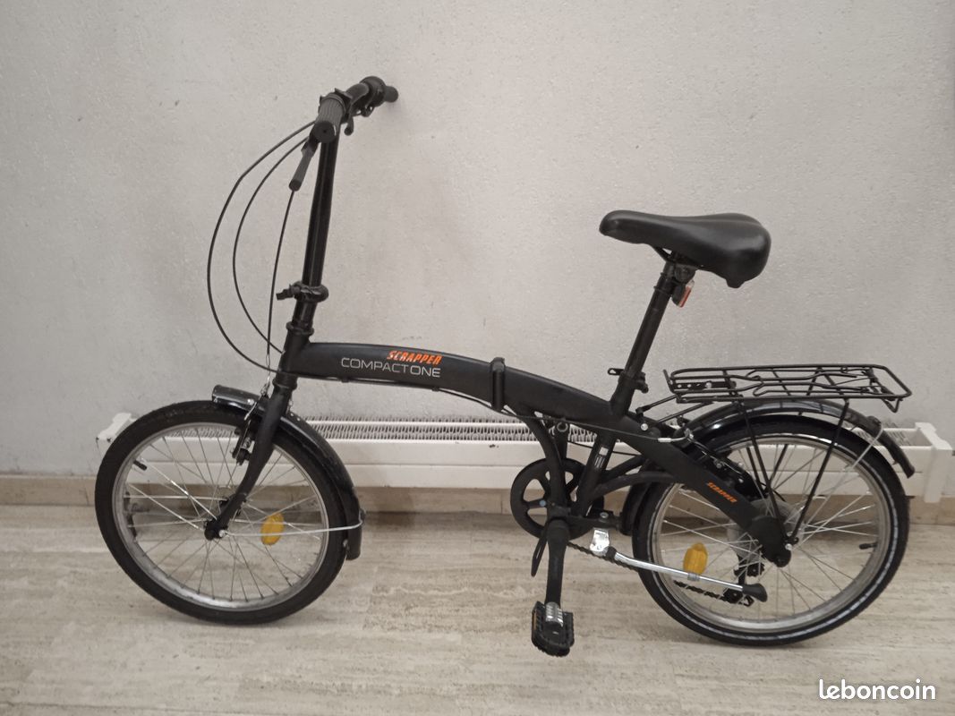 Vlo Lectrique Velo Pliant Scrapper Compact One Vélo Pliant