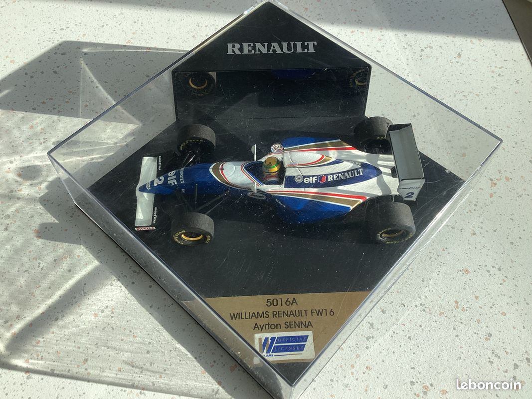 Onyx 1/24 Williams Renault FW16 – Ayrton Senna – F1 1994 – Moulé Sous Pression