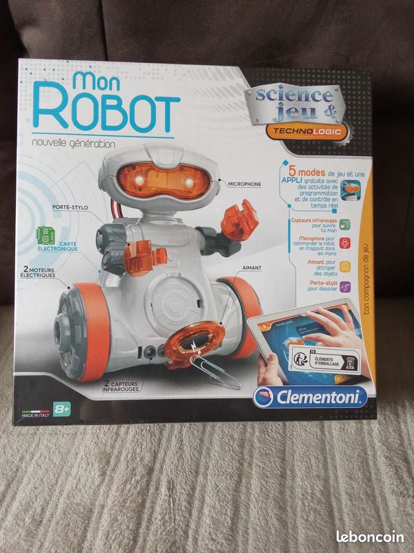 SCIENCES ET JEU - MON ROBOT 2.0 - CLEMENTONI - King Jouet Maroc