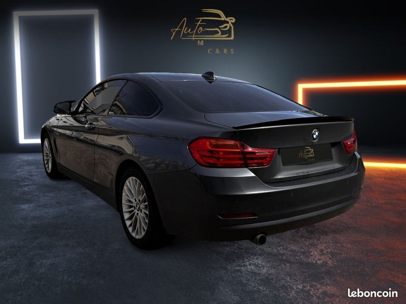 Bmw SERIE 4 COUPE (F32) 420IA 184CH LUXURY - RADAR DE RECUL - ENTRETION COMPLET (image 3)