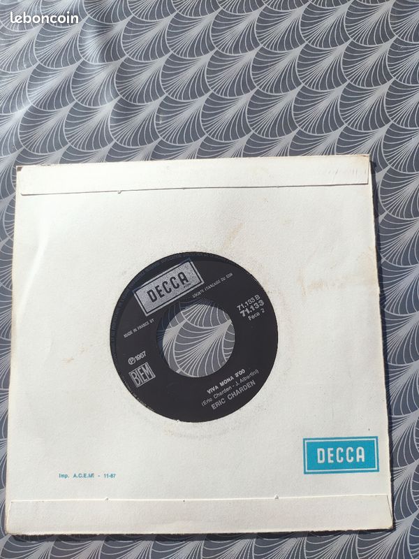 Vinyl Eric CHARDEN (image 2)
