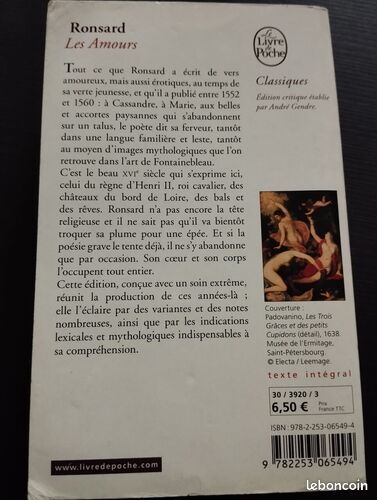 [Livre] Les Amours - Bon état (image 2)