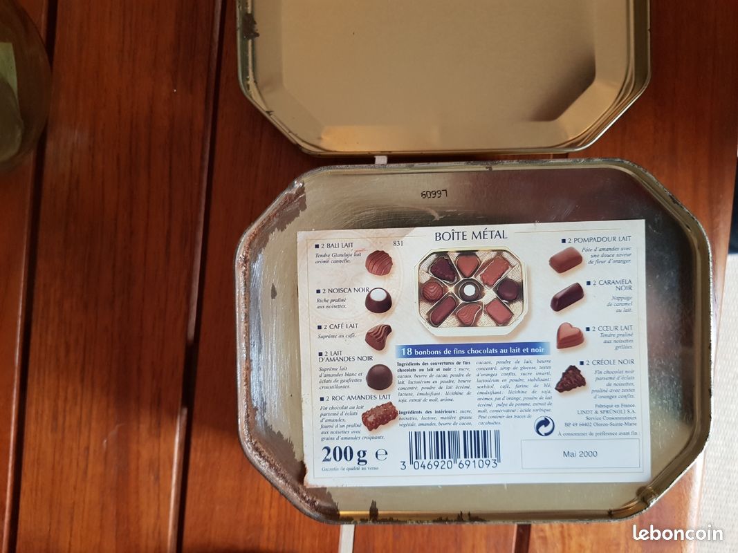 Boîte métallique LINDT de 2000 (image 3)