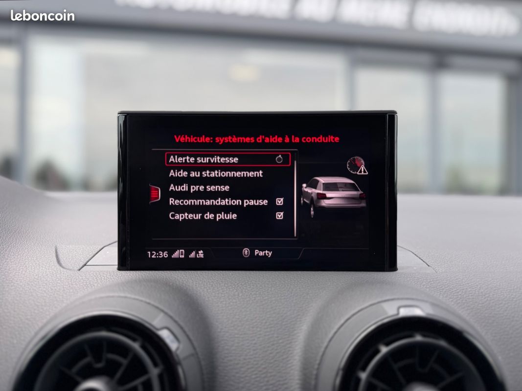 AUDI Q2 2.0 TDI 150 ch S tronic 7 Quattro S Line CARPLAY BLUETOOTH GARANTIE 12 MOIS EUROPE (image 21)