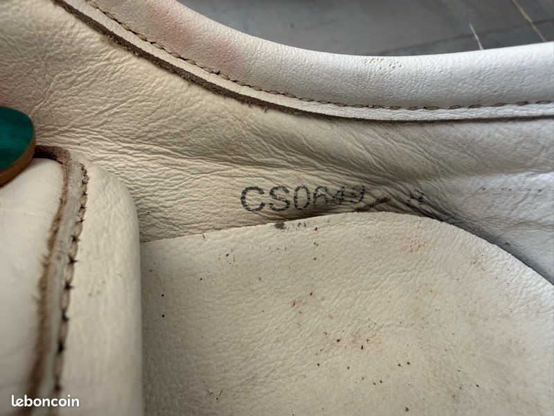Tennis cuir blanc Dolce & Gabbana taille 8 homme (image 9)