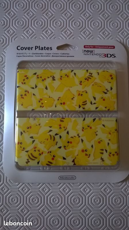 Cover Plates New 3ds Pikachu Jeux vidéo