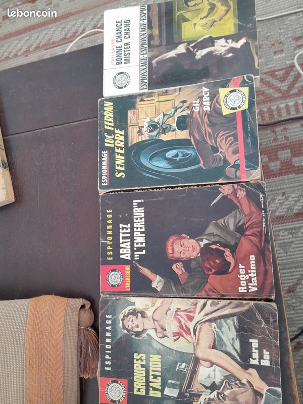 Lot 8 romans Espionnage (image 2)
