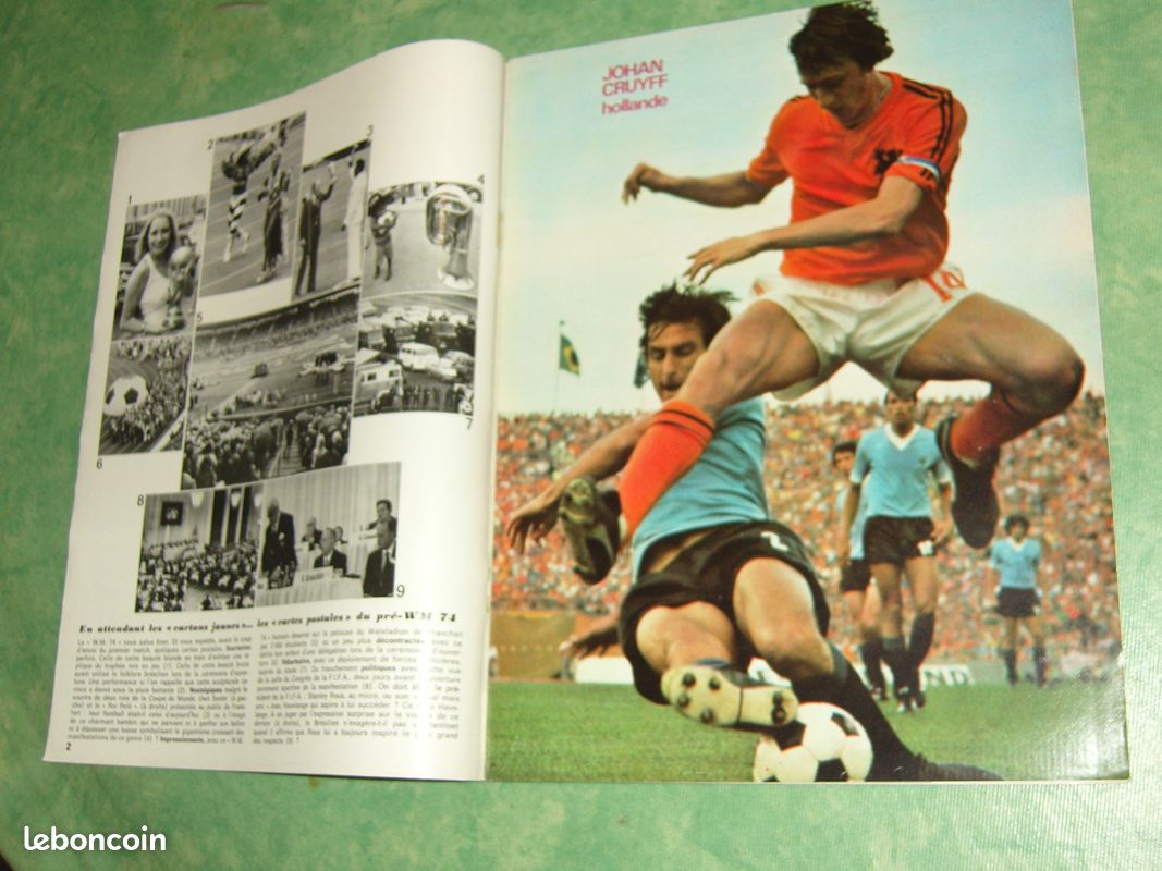 1974 football magazine n°176 SPECIAL COUPE DU MONDE 1974