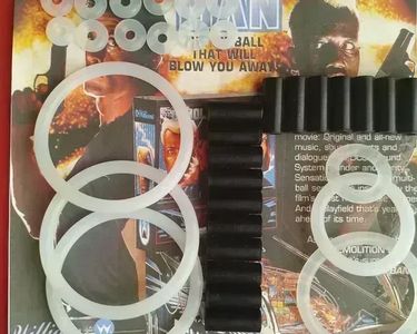 Flipper Williams Demolition Man - Élastique Silicone Transparent Pour Butoir (rubber Pinball)