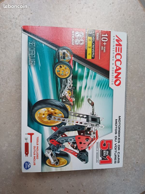 Meccano moto 5 en 1 (image 1)