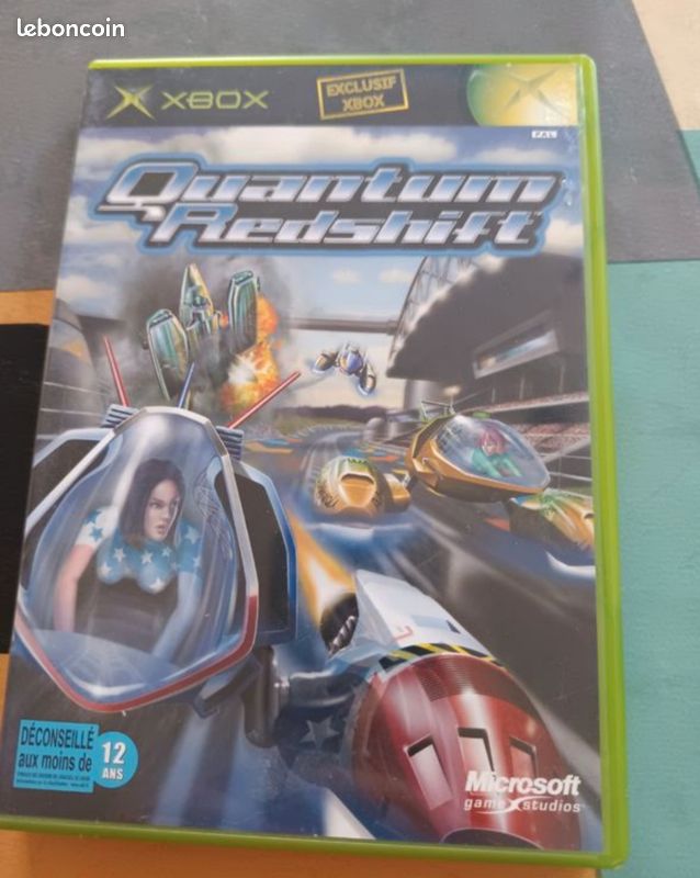 Jeu Vidéo Quantum Redshift (Origins) Pour Xbox Originale - Version Disque - Bon état