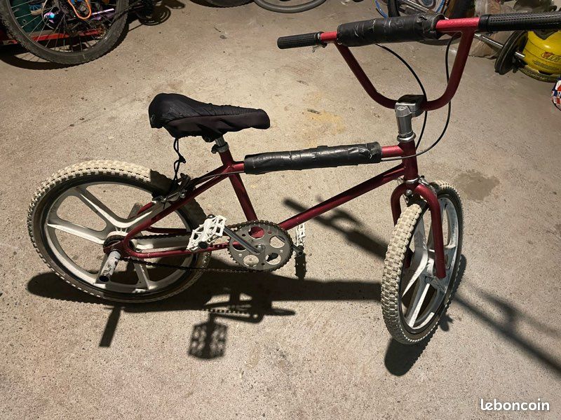 Spider BMX Vintage 110mm - NOS - Aluminium Argent - Pièce De Vélo Old School