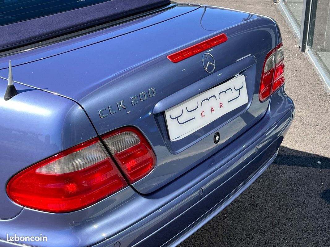 Mercedes CLK CABRIOLET 200 2.0 136 ch / Finition Elegance (image 11)