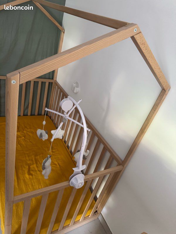 Vends lit cabane évolutif (image 2)