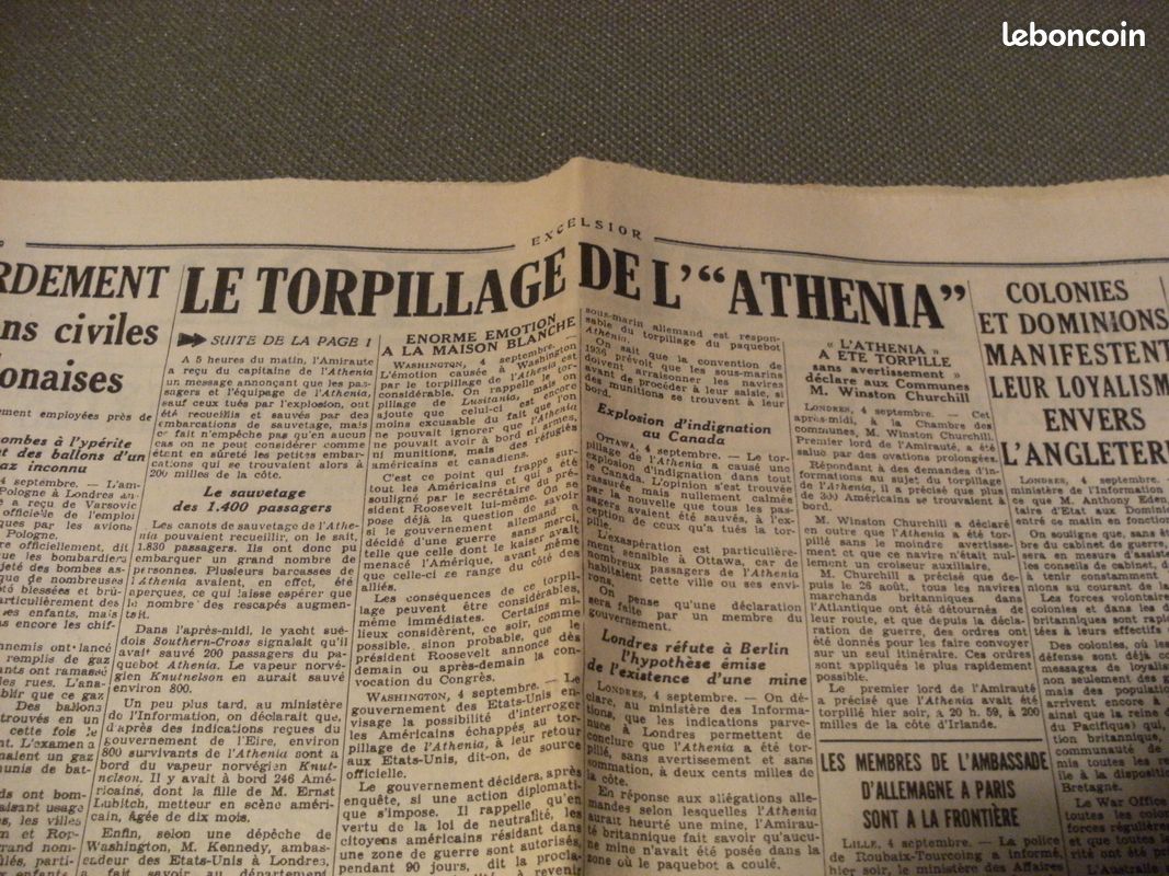 Le Petit Parisien : journal quotidien du soir | 1938-11-11
