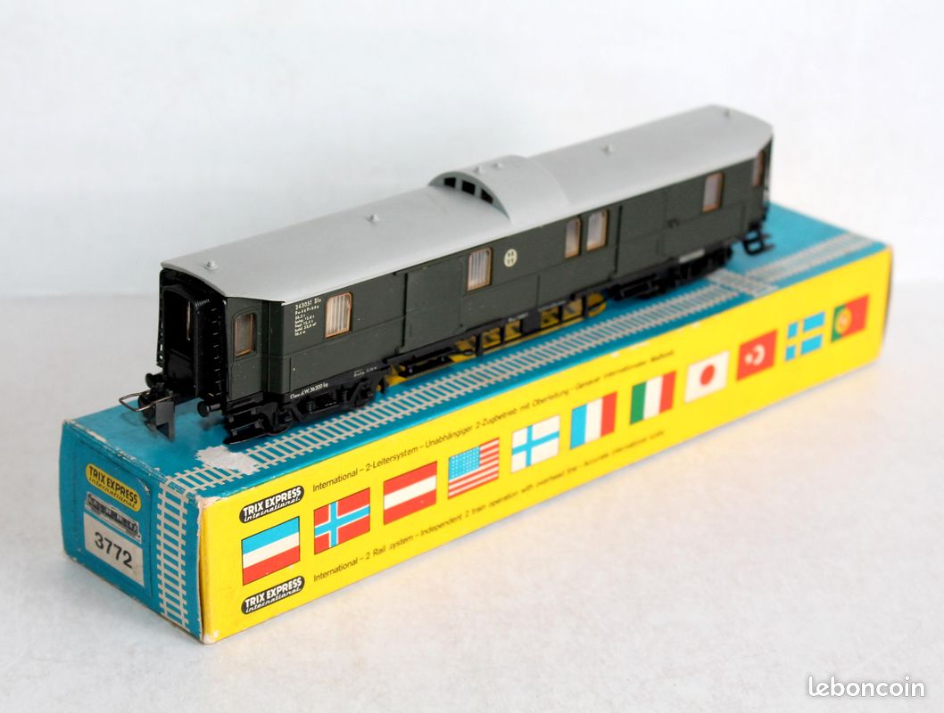 Wagon Trix Express HO Wagon Frigorifique Trix Express HO 1/87 DB - Bière TUCHER, Occasion Bon état Modèle Train Occasion