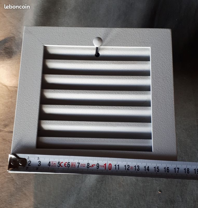Bouche soufflage obturable cheminée bois NEUF (image 1)