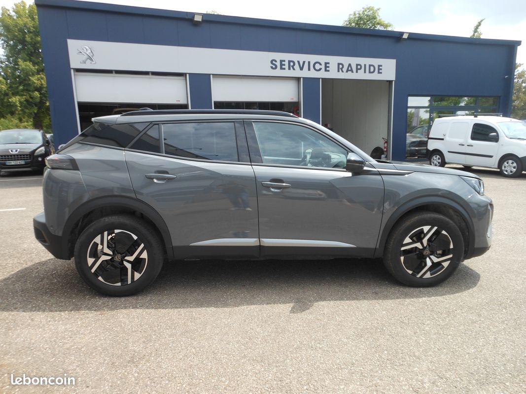 Peugeot 2008 allure 145 Ch BVA gris selenium avec pack NAV/VISION & DRIVE ASSIST + (garantie constructeur) (image 5)