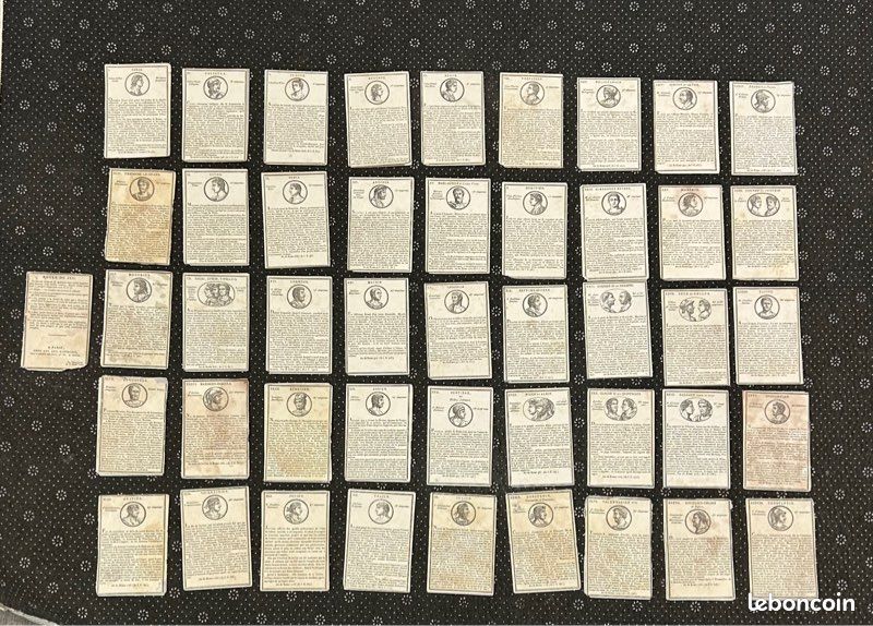 Ancien jeu de carte histoire romaines par Pierre-Francois GODARD (image 2)