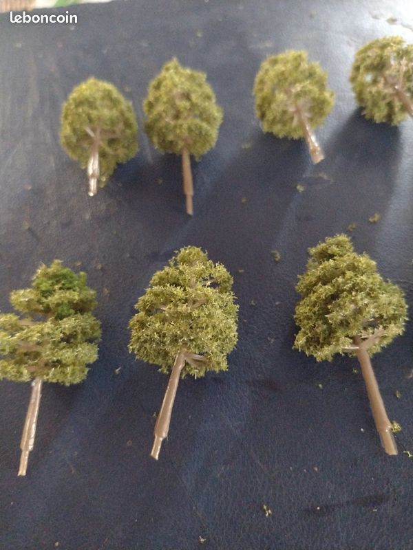 Homeponnew Lot de 30 arbres miniatures pour modélisme ferroviaire - 4