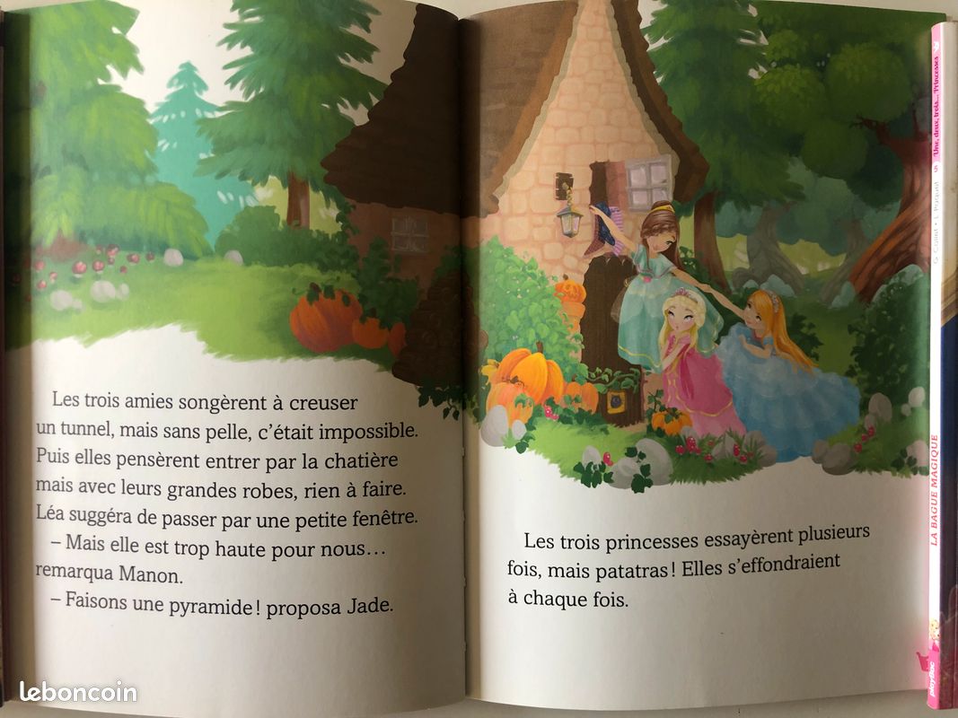 Livre (1,2,3,Princesse) lot de 4 (image 3)