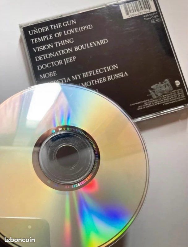 The Sisters of Mercy CD « A slight case of overbombing » Greatest hit (image 4)