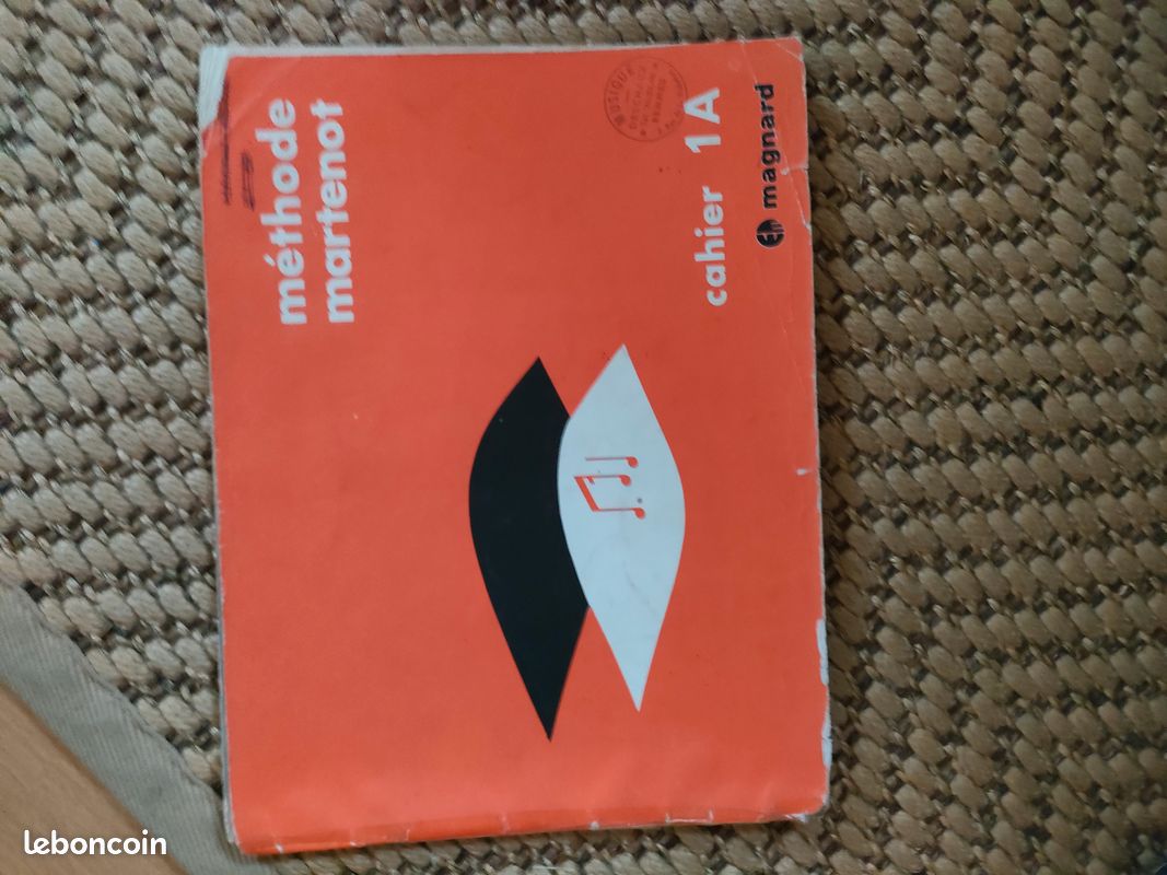 Méthode Martenot cahier 1A (image 1)