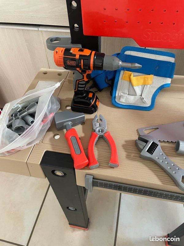 Établi enfant Smoby Black&Decker (image 2)