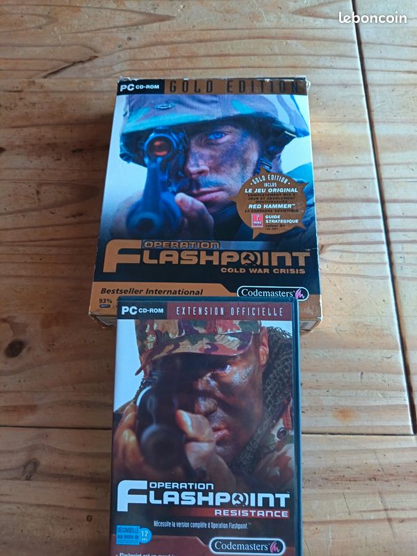 Jeu PC " Opération Flash point"+extension (image 1)