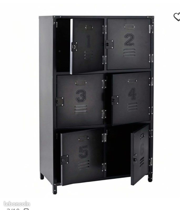 Bibliothèque ou Armoire style industriel (image 3)