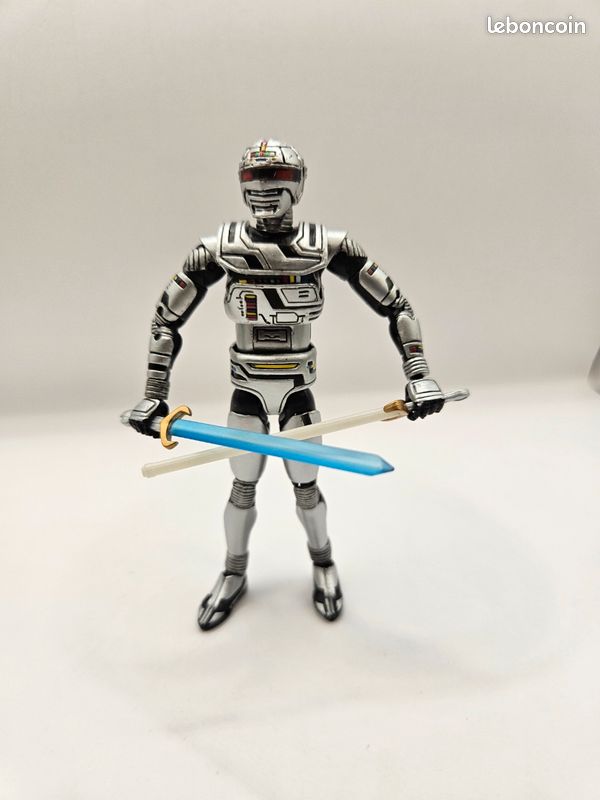 Buste Space Sheriff Gavan X-OR - 28 Cm Gris à Peindre - Neuf - Figurine Collector