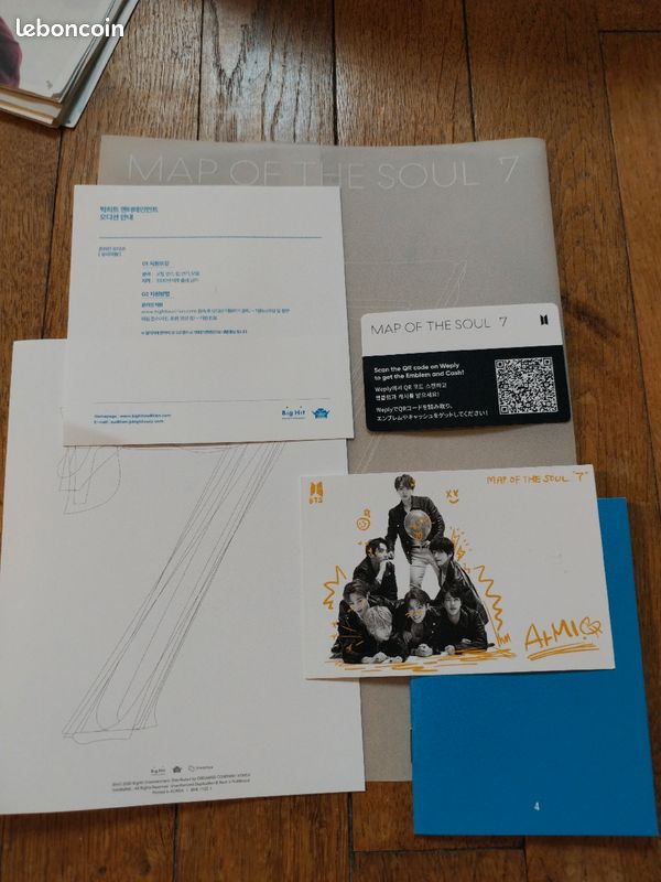 Album K-POP, BTS, MAP OF THE SOUL, version 4 (image 4)