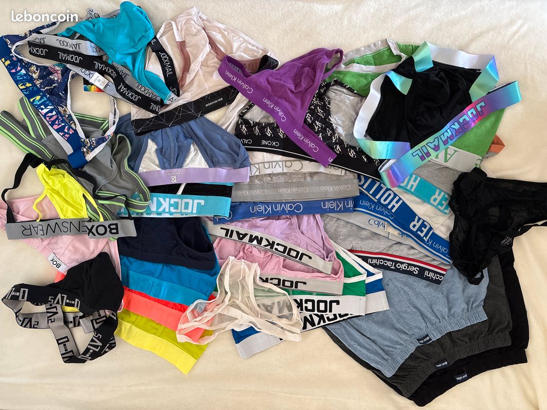 Sous vêtements homme ( slip , tanga , jock ,boxer, caleçon … ) (image 1)