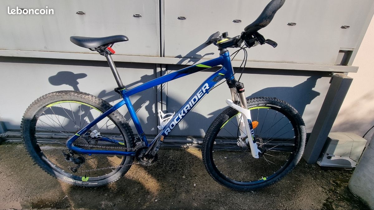 Blue Rockrider St 540 2023 Rockrider Mountain Bike ST 540 – Specs