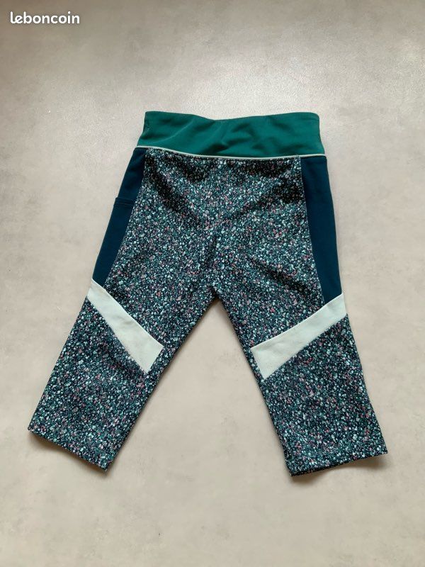 Legging de sport fille Decathlon 5/6 ans vert Vêtements