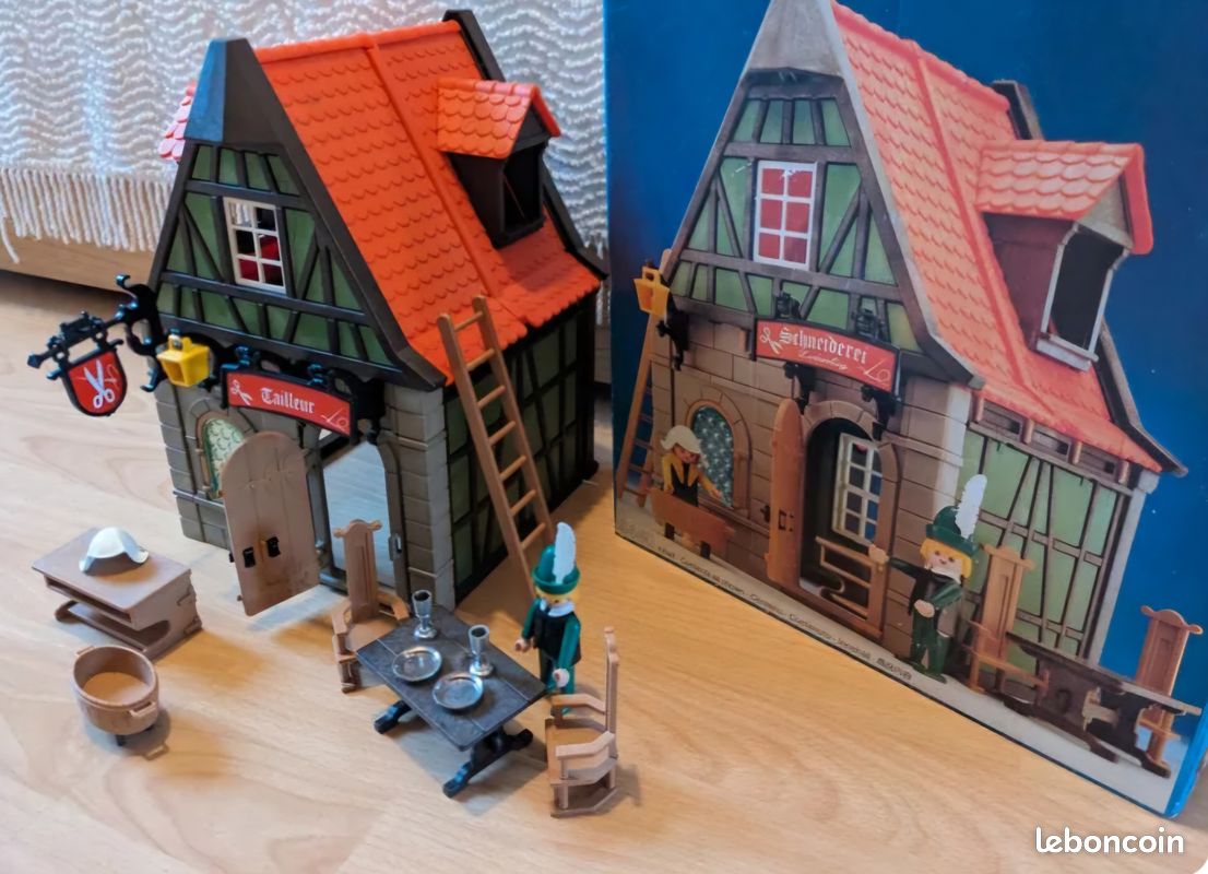 Poutre Playmobil Moyen âge - Pièce De Plancher Pour Maison Playmobil, Neuf