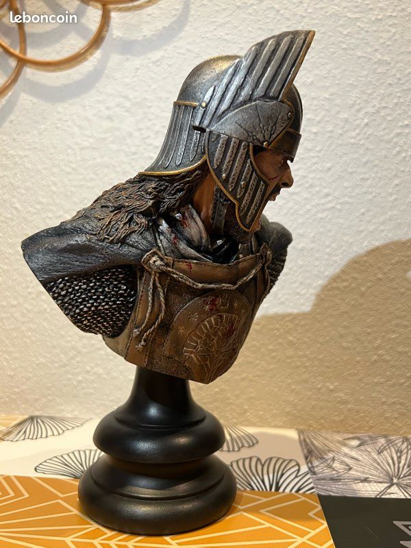 NAZGUL RINGWRAITH Polystone Bust - LOTR Le Seigneur des Anneaux - Sideshow WETA - Cawette Jones
