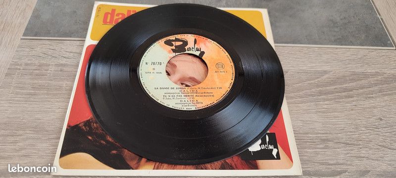 45 tours Dalida "La Danse De Zorba " (image 3)