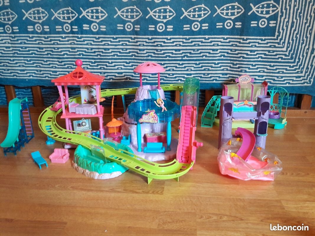 Lots grands décors Polly pocket (image 1)