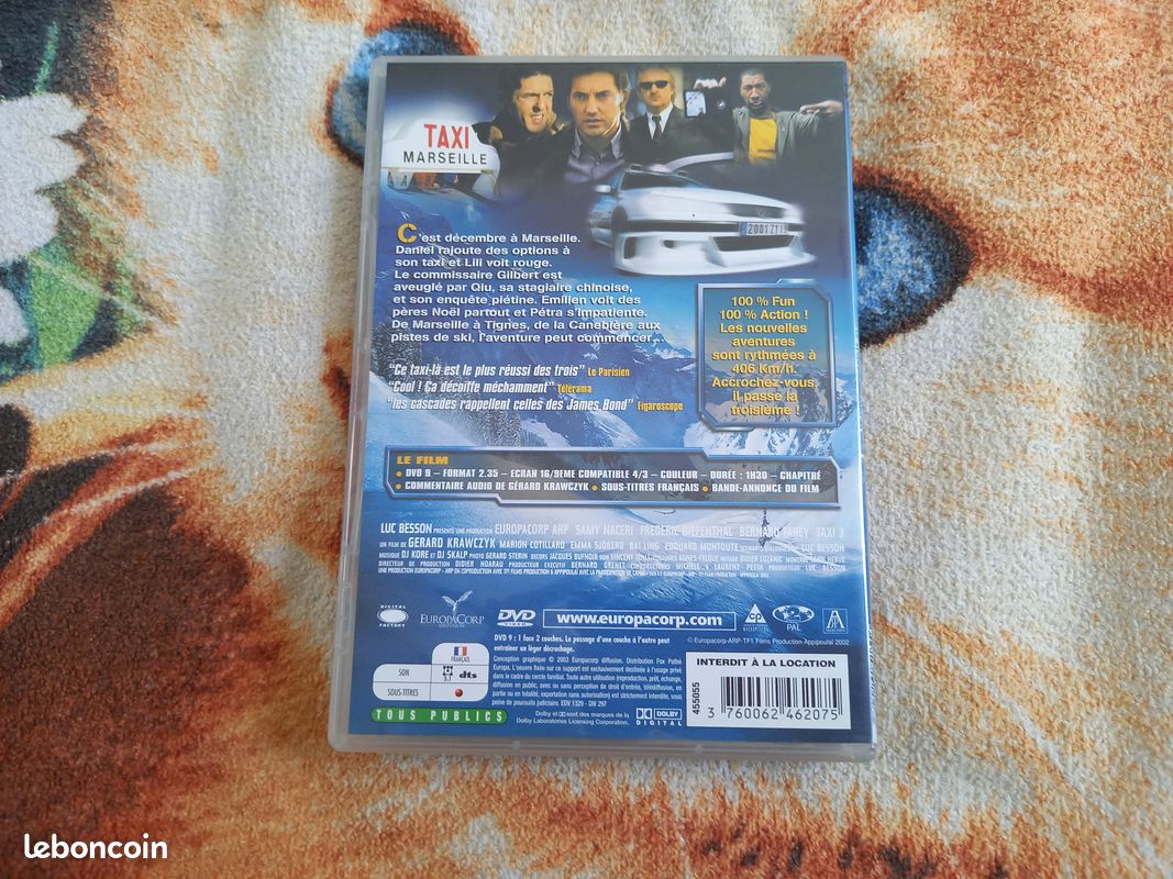 DVD Taxi 3 avec Samy Naceri (image 3)