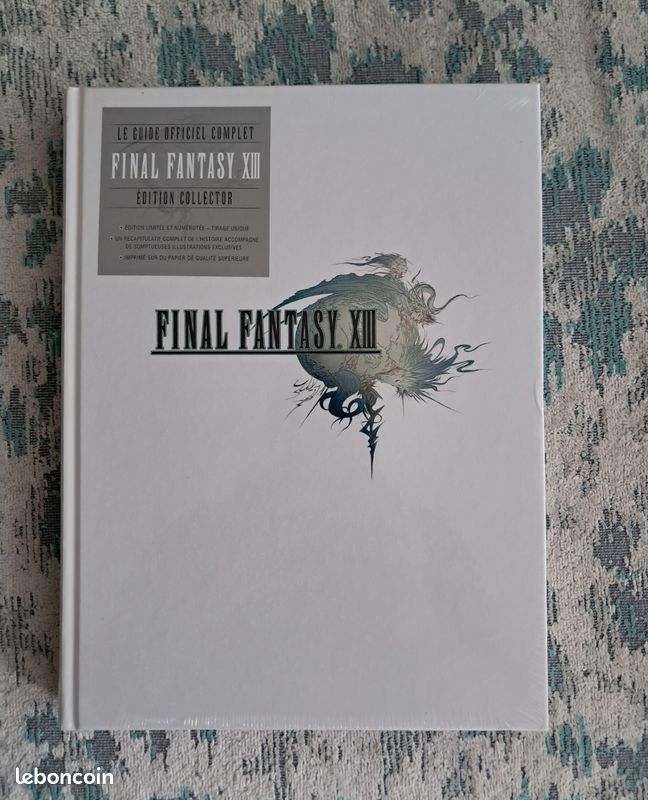 Guide Officiel Final Fantasy XIII Collector - Édition Française - NEUF Sous Blister