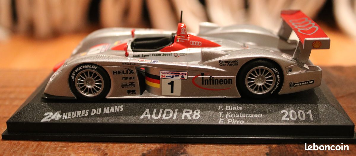 Audi R8 24 Heures Du Mans 2002 - 3ème - Metropole Collection 1/43 - Réf.10