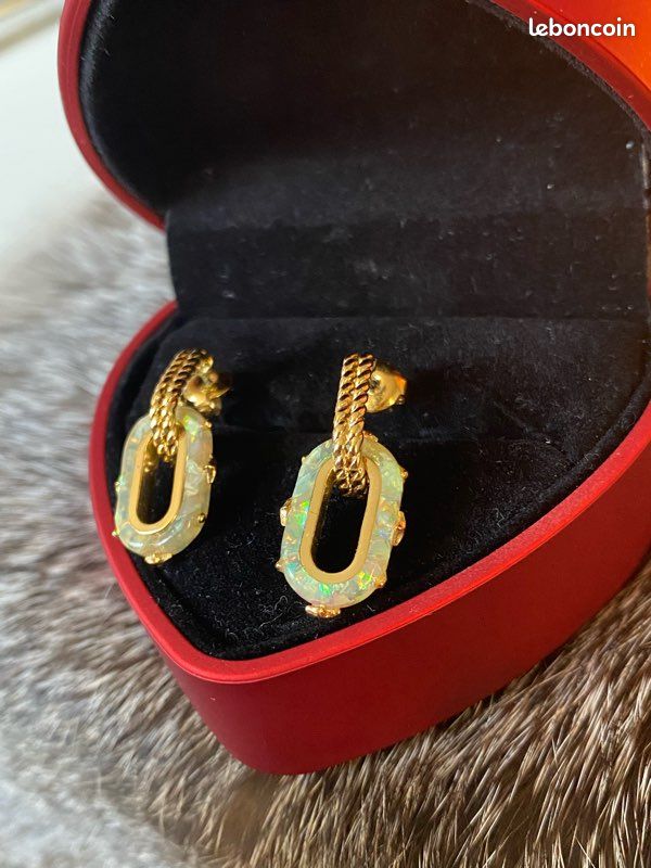 Boucles D'oreilles Pendantes Créoles Argent Massif – Style Agatha, Vintage