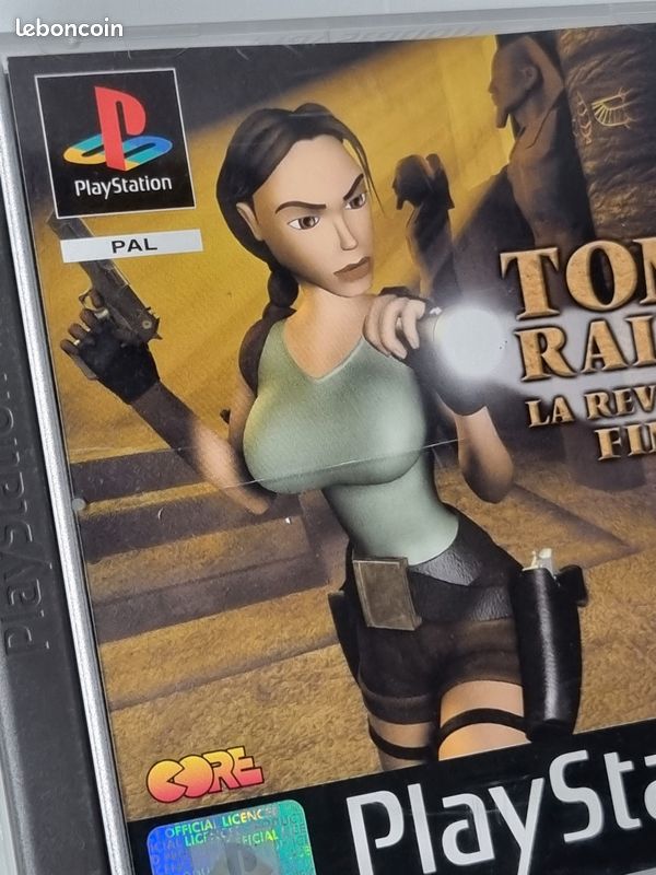 Tomb Raider La révélation Finale PS1 CD + Notice - Jeux vidéo