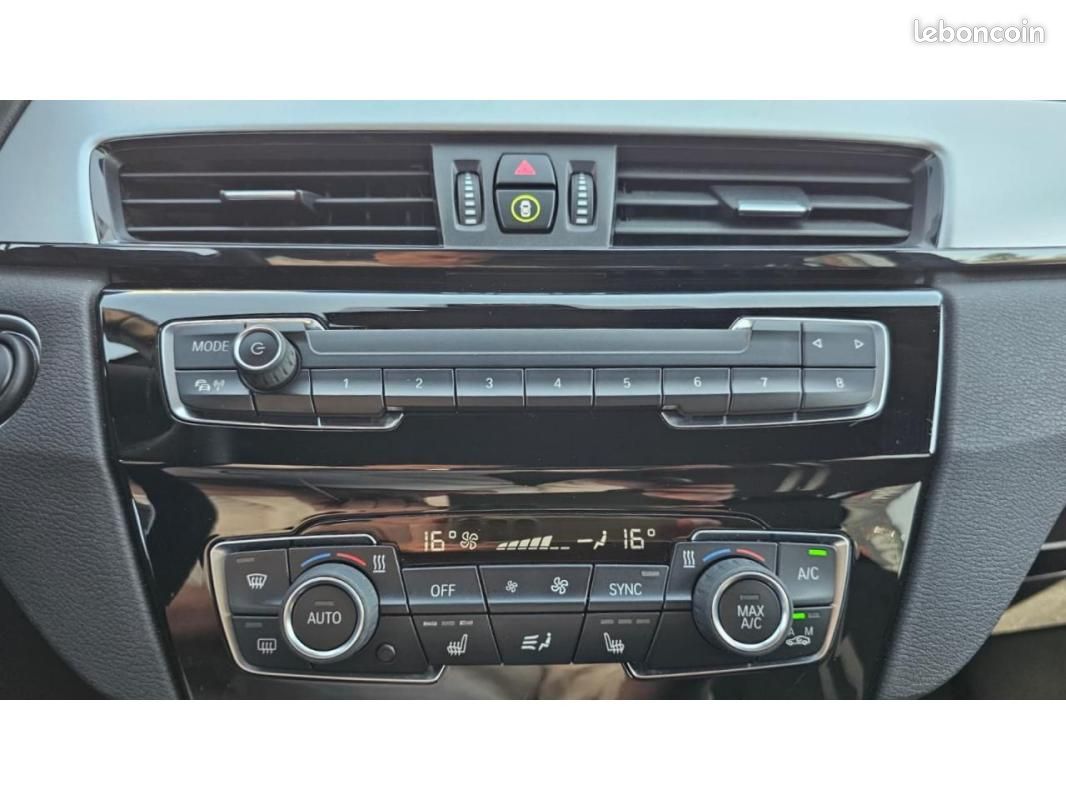 BMW X1 Advantage sDrive 16dA + Sieges avant chauffants + Carplay + Vitrage teinté (image 10)