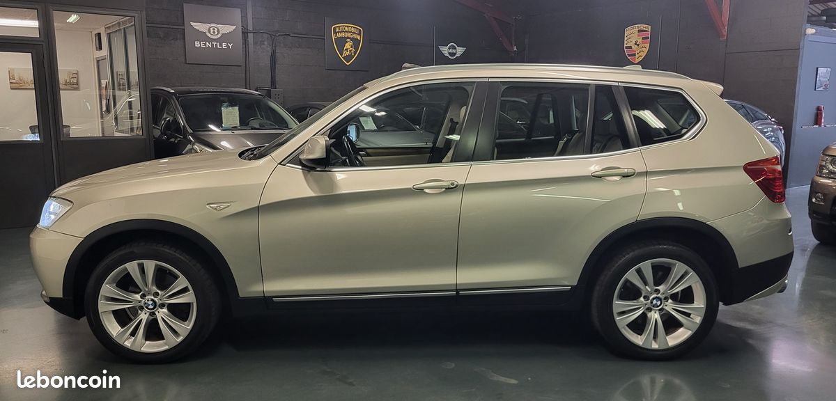 BMW X3 35d XDrive Boite Auto 3.0 d 24v DPF 313cv Luxe (Cuir - GPS - Caméra - Toit Ouvrant - Toit Pano) (image 2)