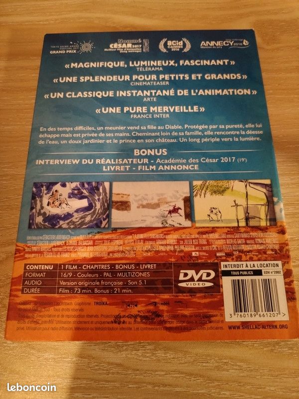 Dvd La jeune fille sans mains (image 2)