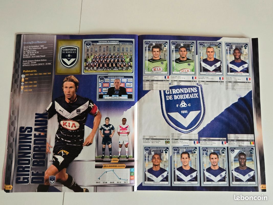 Album Panini Foot 2011-2012 - 50e Anniversaire, Neuf Sous Blister, édition Française