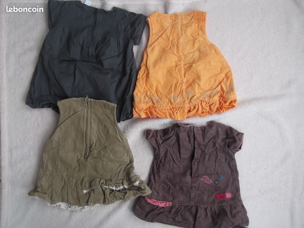6 robes hiver taille 3 mois (image 2)